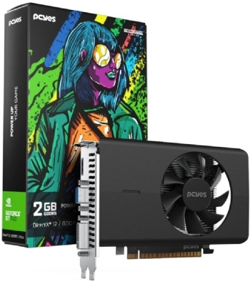 PLACA DE VIDEO NVIDIA GEFORCE GT 740 2GB GDDR5 128-BIT SINGLE FAN PROJETO EDGE - PCYES