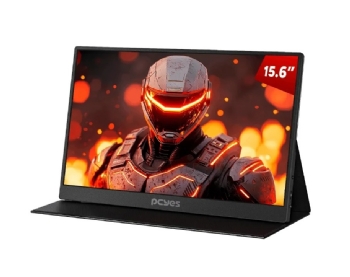 MONITOR PORTATIL PCYES QUARTZO Q15F 15,6" FLAT FHD IPS 60HZ 5MS MINI HDMI/USB C - PMPQ15F60BV